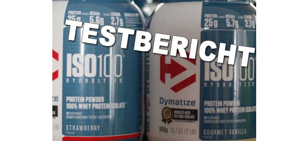 Der Planet Muscle Test: Dymaitze Iso-100 Whey Protein - Iso 100 von Dymatize im Test