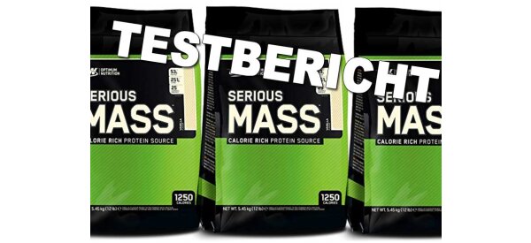 Der Planet Muscle Test: Optimum Nutrition Serious Mass - Optimum Nutrition Serious Mass im Test