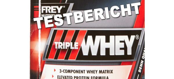 Im Planet Muscle Test: Frey Nutrition Triple Whey - Frey Triple Whey im Test