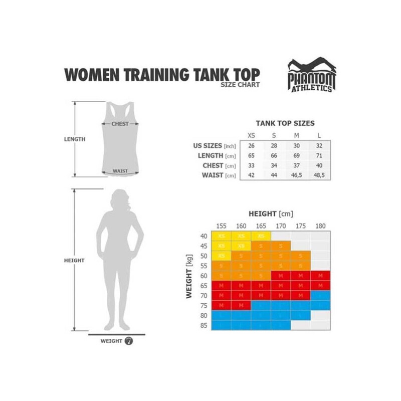 Phantom Athletics Women Training Tank Top "Concrete" M