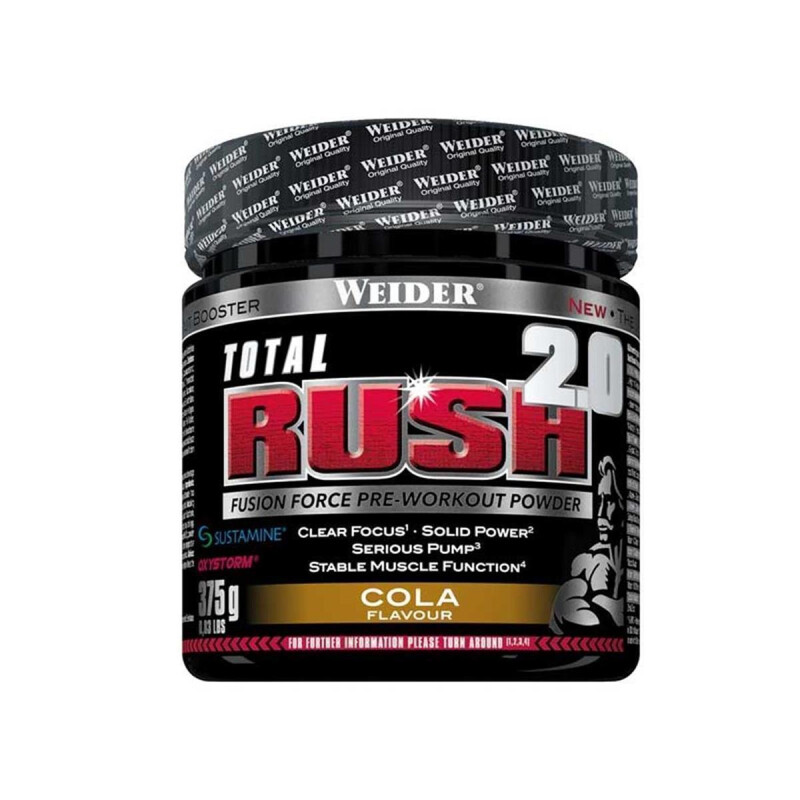 Weider Total Rush 2.0, 375g Cola