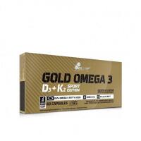Olimp Gold Omega 3 D3 + K2, 60 Kapseln