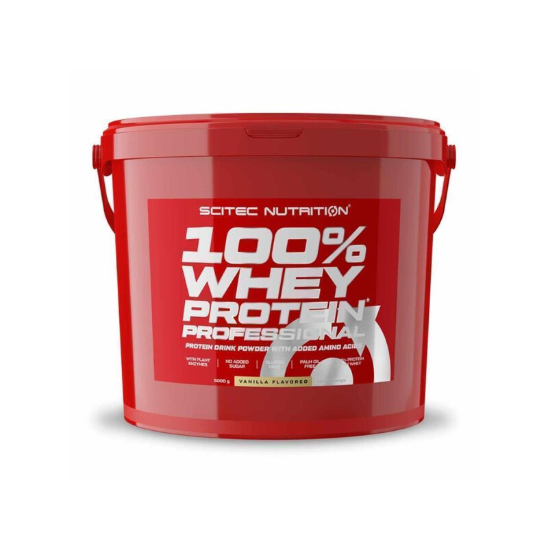 Scitec Nutrition 100% Whey Protein Professional, 5000g Zitrone-Käsekuchen