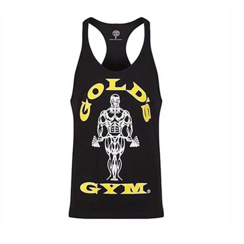 Golds Gym Muscle Vest Black S