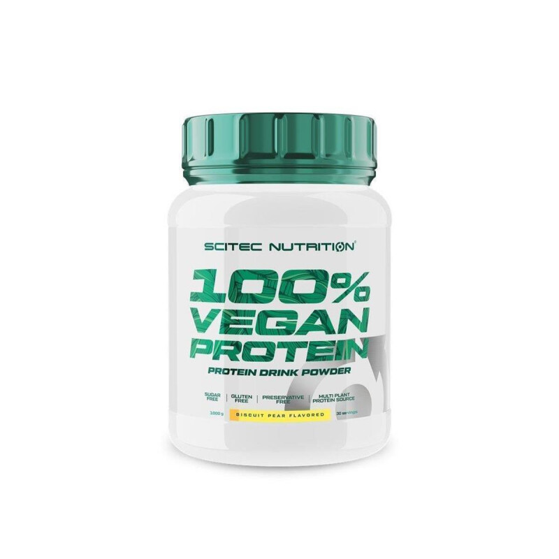 Scitec Nutrition 100% Vegan Protein, 1000g Haselnuss-Walnuss