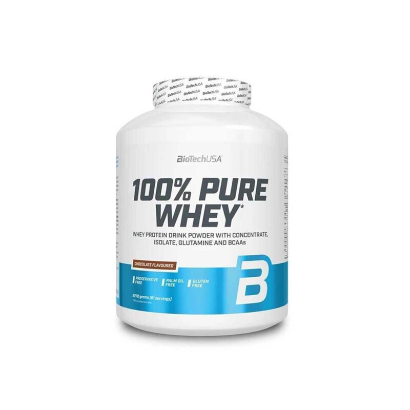 BioTech USA 100% Pure Whey, 2270g Milchreis