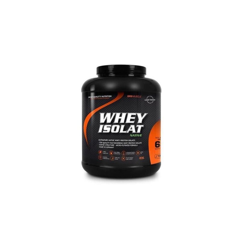 SRS Muscle Whey Isolat pur, 1900g Neutral