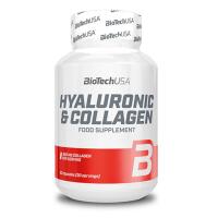 BioTech USA Hyaluronic & Collagen - 100 Kapseln