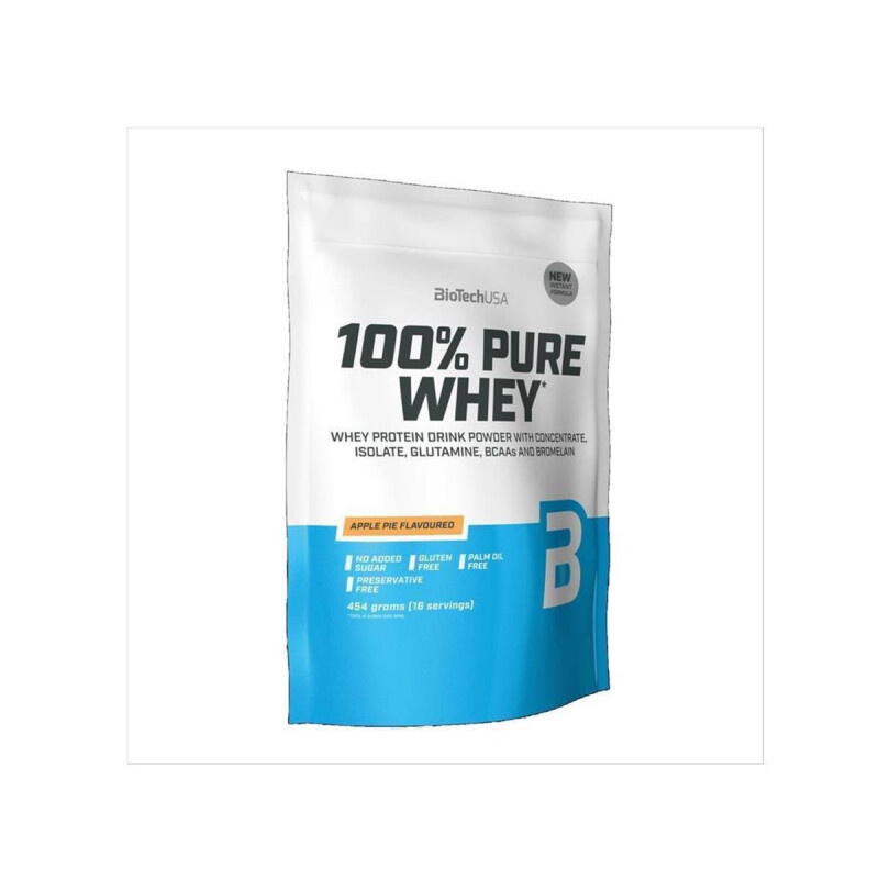 BioTech USA 100% Pure Whey, 454g Sauerkirsche-Joghurt