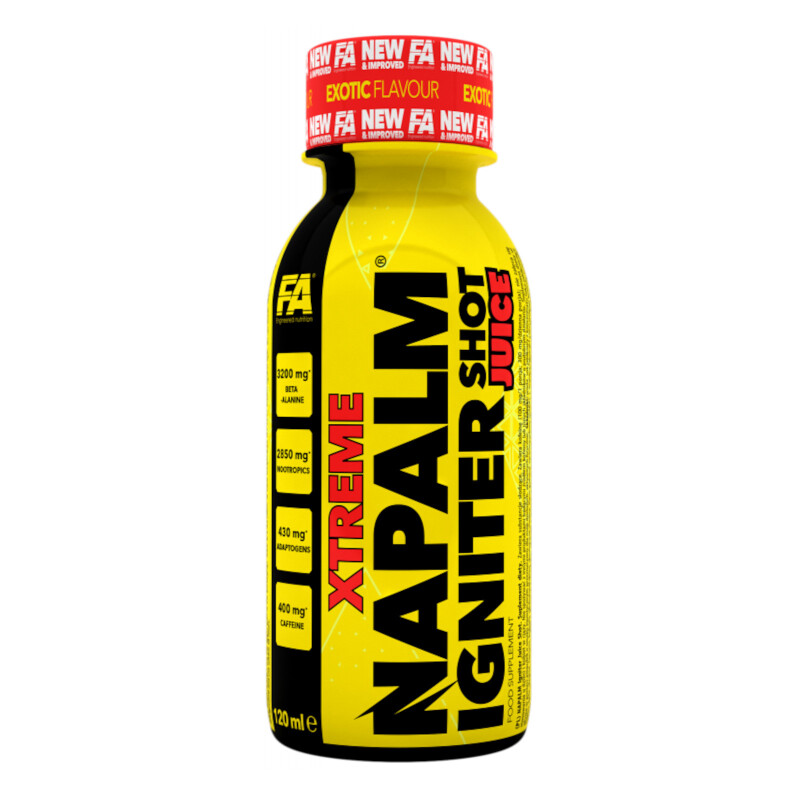 FA Nutrition Xtreme Napalm Igniter Shot JUICE, 120 ml Grapefruit-Lime