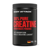 Body Attack 100% Pure Creatine Monohydrate, 500g