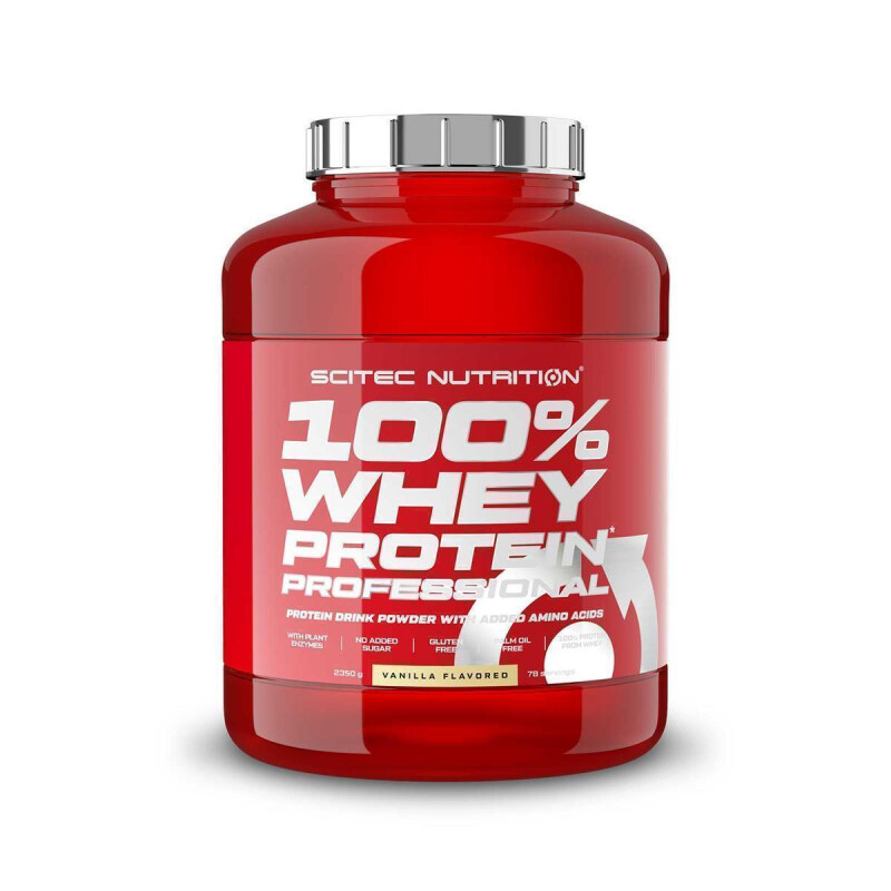 Scitec Nutrition 100% Whey Protein Professional, 2350g Erdbeer-weiße Schoko