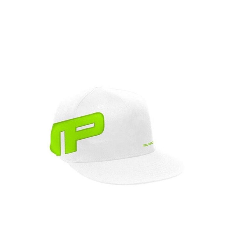 Musclepharm Flatbrim Flagship Hat- White S/M