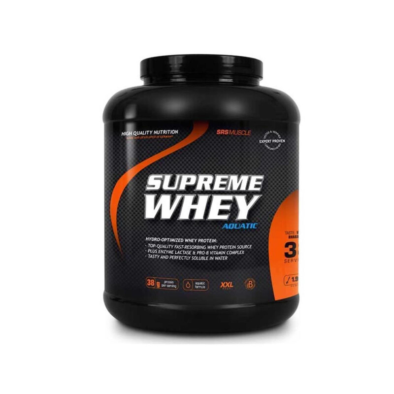 SRS Muscle Supreme Whey Protein, 1900g Kirsch-Joghurt