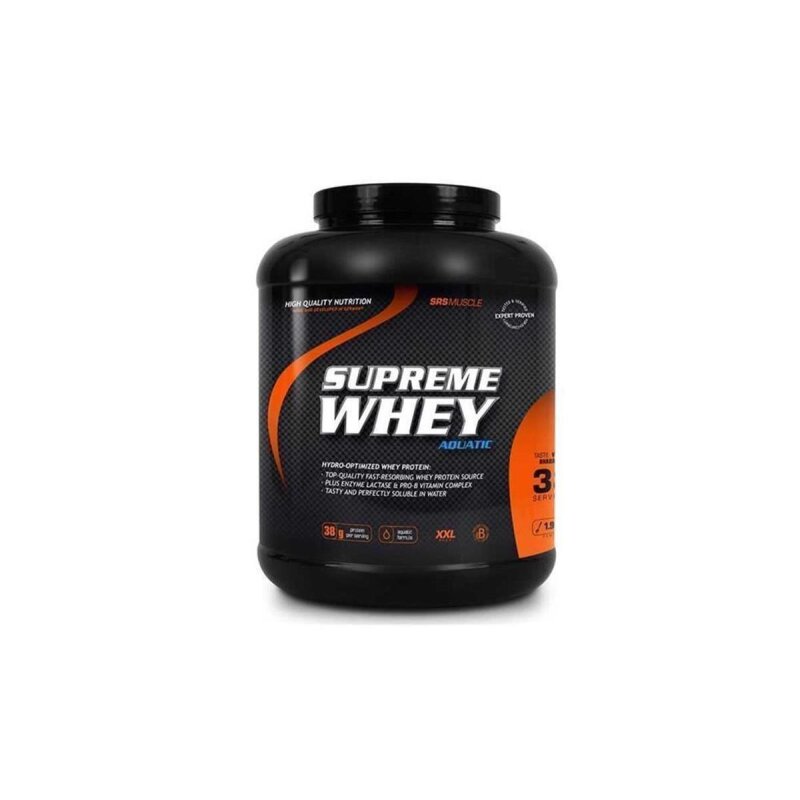 SRS Muscle Supreme Whey Protein, 1900g Cookies & Cream