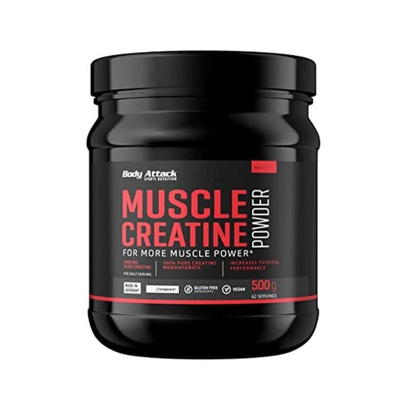 Body Attack Muscle Creatine, 500g