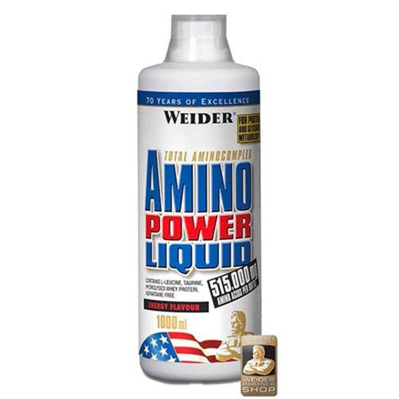 Weider Amino Power Liquid, 1 Liter Flasche Energy