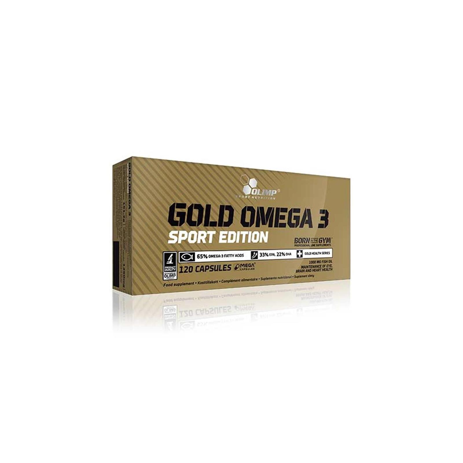 Olimp Gold Omega 3 Sport Edition, 120 Kapseln